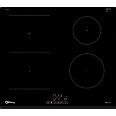 Placa De Inducción Balay 3eb963fr 4 Zonas 60cm 6900w Negro