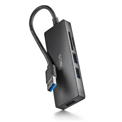 Ngs Hub Usb 3.0 Ihub Reader Lector De Tarjetas Sd