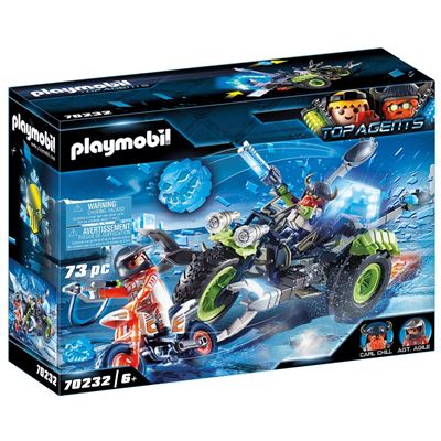 Arctic Rebels Triciclo de hielo playmobil top agents