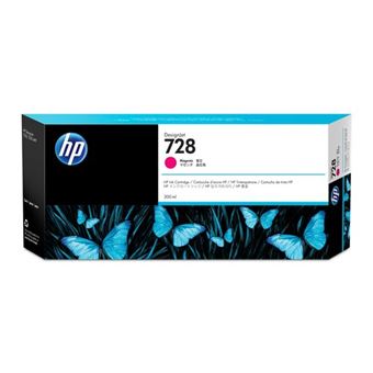 Cartucho de tinta HP 728 300-ml Magenta DesignJet Ink Cartridge - 1