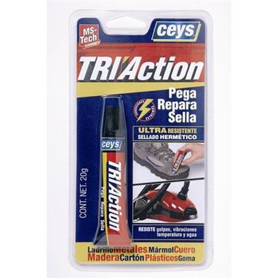 Ceys Total Tech triaction pegamento que puede con todo blister 20g adhesivo montaje mstech 20g. 507219