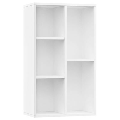 Vidaxl Blanco Estantería De Aglomerado 45X25x80 Cm