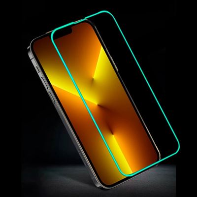 Cool Neon Protector Pantalla Cristal Templado para iPhone 12 Pro Max
