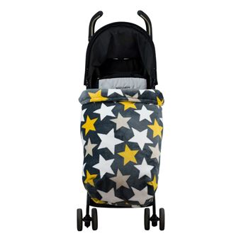 Manta/saco cubrepiés Janabebé Bebé Universal Maxi Cosi, Bugaboo, Maclaren, Babybjörn, Chicco, Polar Nordic Yellow