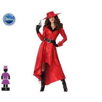 molécula tensión mal humor Disfraz héroe de cómic rojo mujer adulto Talla XL, Juegos de disfraces, Los  mejores precios | Fnac