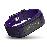 Garmin vívosmart HR + Fitness Tracker: con GPS, monitor de ritmo cardíaco, notificaciones inteligentes, Morado, M-L_1