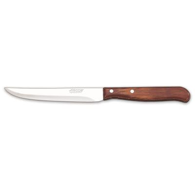 Cuchillo Para Verduras Arcos Latina 100501 De Acero Inoxidable Nitrum Y Mango De Madera Comprimida Con Hoja De 10.5 Cm En Blíster