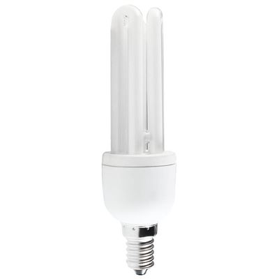 Bombilla CFL Bajo Consumo Mini 3U E14 15W 900lm 2700K 7hSevenOn