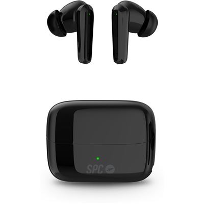 Auriculares Inalámbricos Bluetooth Spc Ether 2 Pro Con Cancelación De Ruido, Batería 26h, Ipx4 - Negro