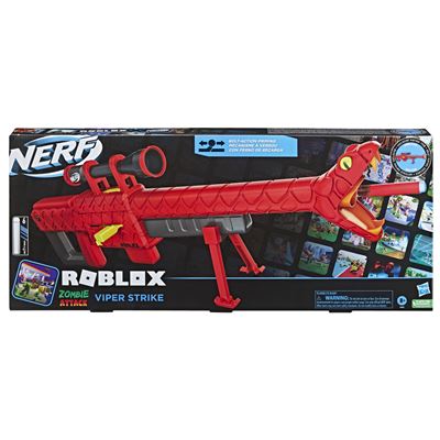 Lanza Dardos Hasbro Lanzador Nerf Roblox Zombie Attack: Viper Strike