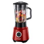 Batidora de vaso Russell Hobbs Desire 1,5 L 650W negro y rojo