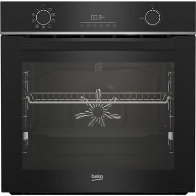 Horno Multifunción Beko Bbie18302xfps-1 72l Pirólisis 60cm Negro