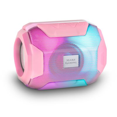 Mars Gaming Altavoz Bluetooth Rgb Msbax 10W Pink - Imagen 3