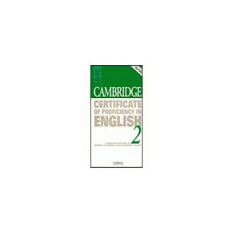 Cambridge Certificate of Proficiency in English 2 for Revised Exam dec ...