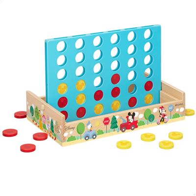Woomax Juego Cuatro En Raya Madera Disney - Imagen 3