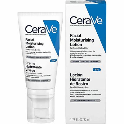 Loción Facial Hidratante Cerave Moisturising 52ml