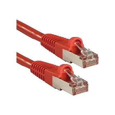 Cable de red Lindy Cat6a S/FTP 2 m rojo - Imagen 2