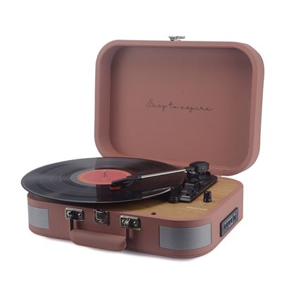 Prixton Tocadiscos Bluetooth Vc600 Reproductor Y Convertidor De