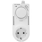 TS01 Termostato con enchufe, Blanco