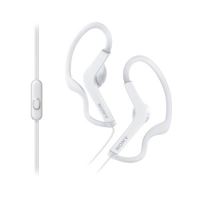 Sony MDRAS210APW gancho de oreja Binaurale Color blanco