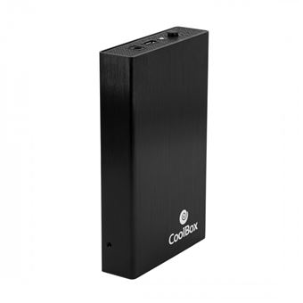Carcasa para discos duros HDD de 3.5"" CoolBox A-3533 - (SATA I/II/III, USB 3.0), Aluminio, velocidad hasta 5Gbps, discos hasta 8TB - 1