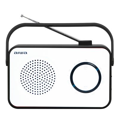 Radio Sobremesa Aiwa R-190bw Color Blanco Y Negro