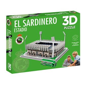 Puzzle 3D Estadio El Sardinero