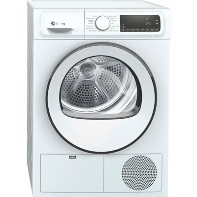 Secadora De Carga Frontal Con Bomba De Calor Balay 3sb090b 9kg Blanco A