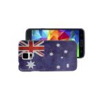 Funda / Cover / Case con diseño de banderas --> Australia <-- para Samsung Galaxy S5 (i9600)
