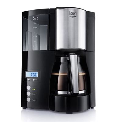 Cafetera De Goteo Melitta Optima Timer 100801 Negro