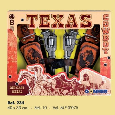 Cowboy Texas 8 Tiros