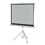 Pantalla de proyector Homcom blanco 171x128 cm plástico y metal