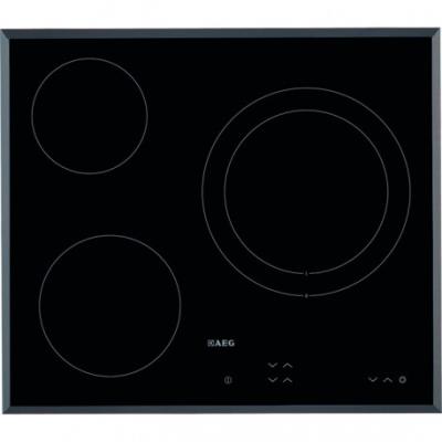 Placa Vitrocerámica Aeg Hk623021fb 3 Zonas 60cm 5700w Negro