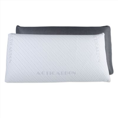 Almohada Carbono 75cm dreaming kamahaus activo indeformable hilo de plata microperforada funda con 2 inviernoverano 75x35x12