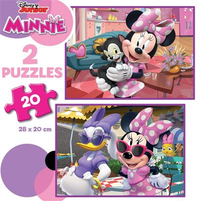 Puzzle doble Educa Minnie 2x20, Puzzle, Los mejores precios Fnac