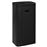 Papelera con sensor automático de acero negro 80 L vidaXL_3