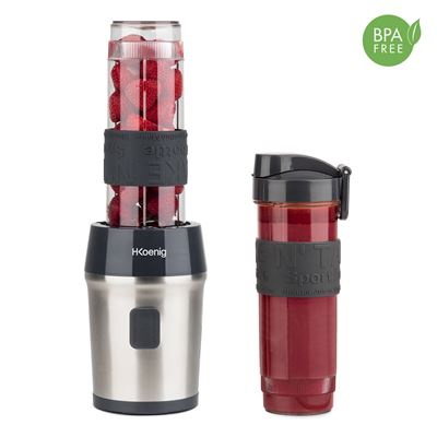 Batidora De Vaso Portátil Hkoenig Smoo9 300w Acero Inoxidable