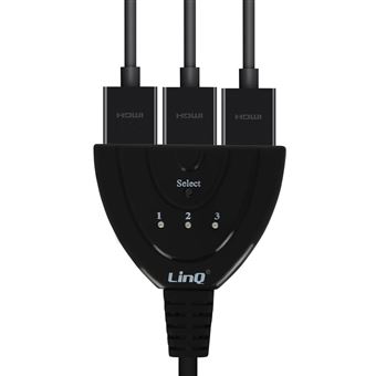 Adaptador HDMI + 1x Conector USB Macho + 1x Puerto USB Hembra LinQ - Cables  de vídeo - Los mejores precios