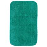 Alfombra de baño Doux color verde modelo 294425430, 50 x 80cm