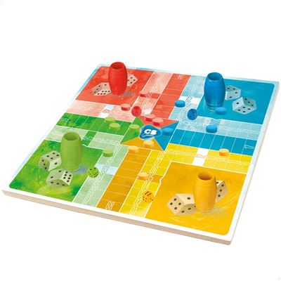 Juego De Parchís Y Oca De Madera Cb Games