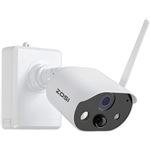 ZOSI 1080P Cámara de Vigilancia WiFi Recargable