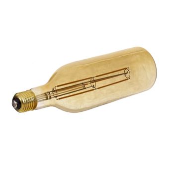Bombilla filamento led 8W botella dorada E27 blanco 2700K