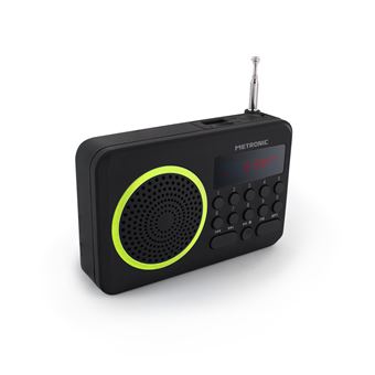 Tratamiento trabajador Bueno Radio Metronic FM MP3 portatil con puertos USB / micro SD - Verde - Radio  portátil - Los mejores precios | Fnac