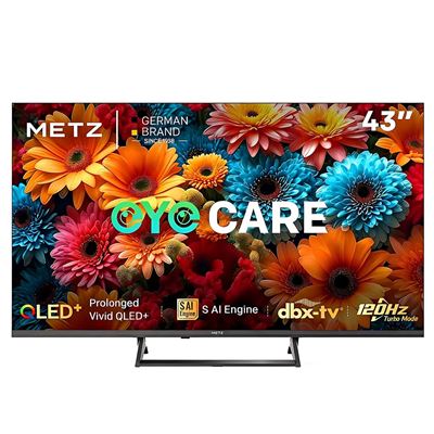Tv Qled 43"" Metz 43mqf7500z 4k Ultra Hd 2025 Smart Tv Negro F