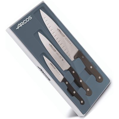 Juego 3 Pzas Cocinero Arcos Universal Negro