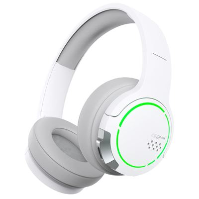 Edifier Blanco Auriculares Bluetooth Ligeros G2bt Con Funciones Gaming