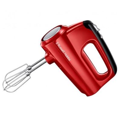 Batidora-Amasadora De Mano Russell Hobbs 24670-56 350W Rojo