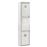 Cubo de basura de reciclaje de acero inoxidable 3x8 L vidaXL_0