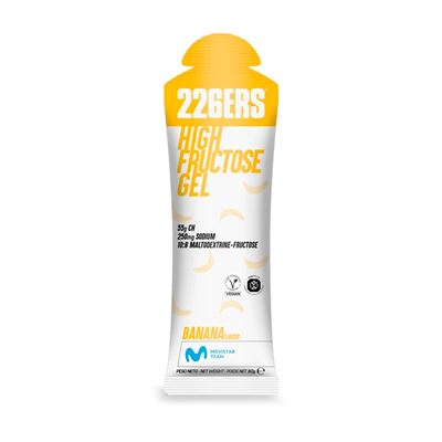 226Ers - High Fructose 80 G - Gel Energético - Sabor Plátano