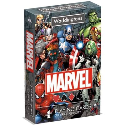 Waddingtons Conjunto De 54 Cartas De Marvel